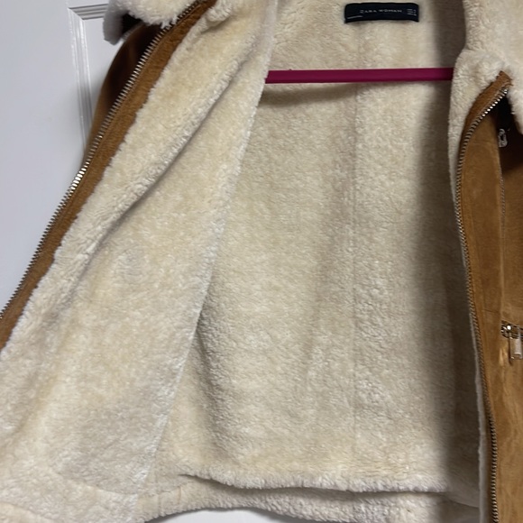 Zara shearling bomber - Picture 6 of 6